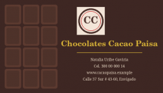 Chocolates Cacao Paisa