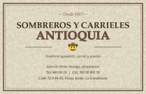 Sombreros Y Carrieles Antioquia