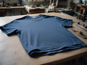 Camiseta básica azul