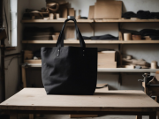 Bolso de tela negro