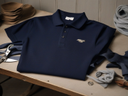 Camisa tipo polo bordada Camisa tipo polo bordada